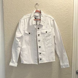 New White Denim Jacket